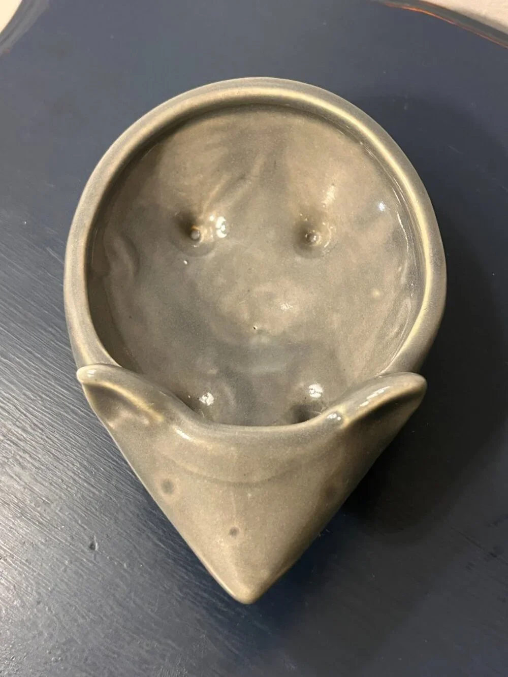 West Elm Ceramic Hedgehog Succulent Trinket Dish
